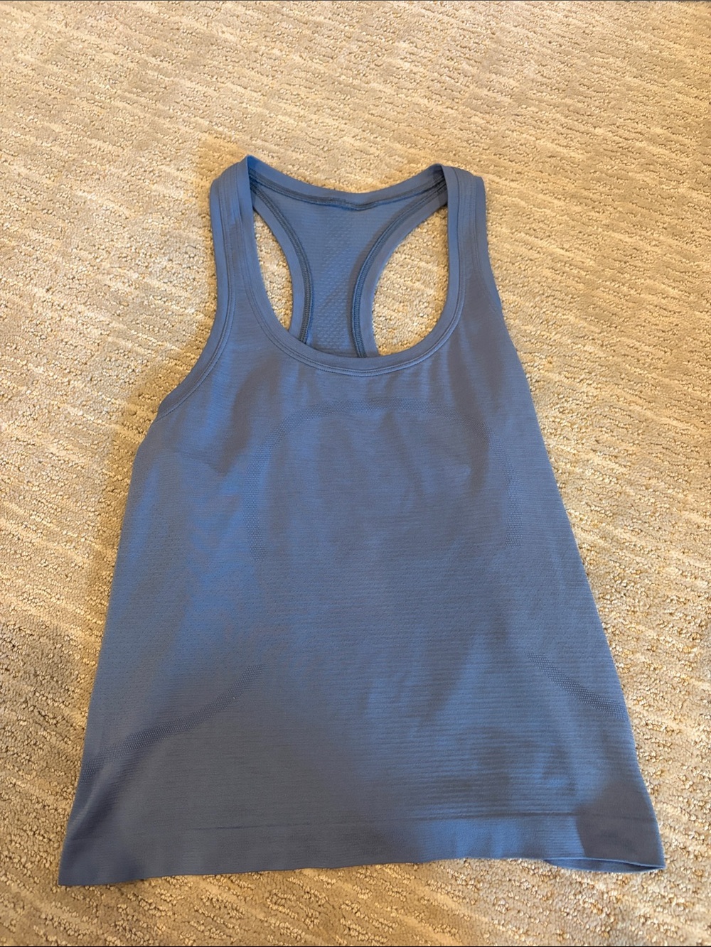 Blue Racerback Athletic Tank Top Lululemon